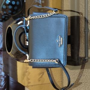 Kate Spade Black Leather Purse